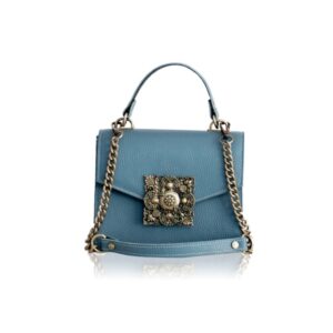 Bonendis - Dahlia Leather Shoulder Bag French Blue